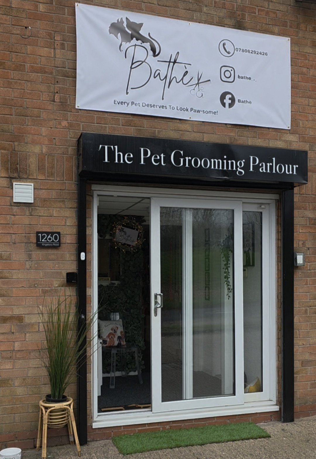 Bathè – The Pet Grooming Parlour, 1260 Kingsbury Road, Birmingham